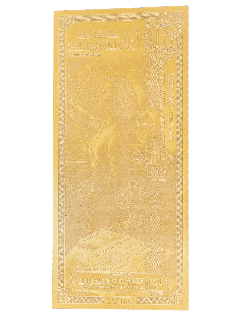 50 Arizona Goldback Alpha
