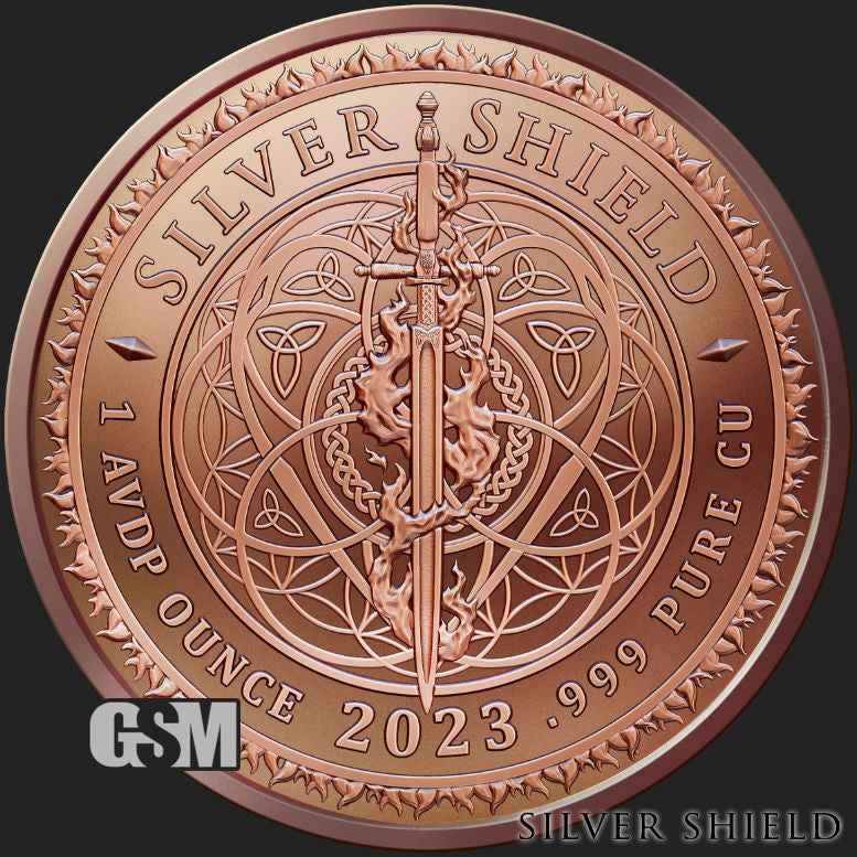 1 oz Copper Round - Peace on Earth