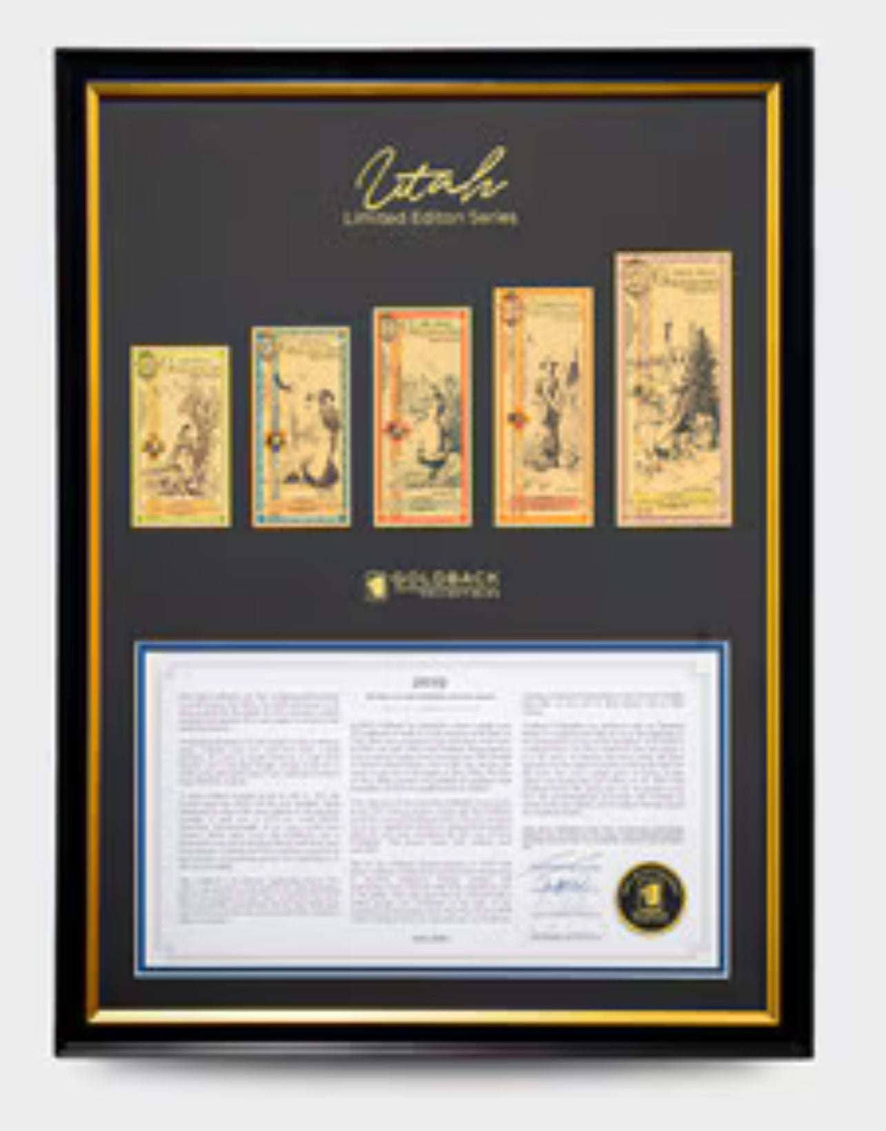 Pre order Framed Utah 2019 set