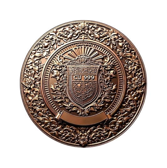 PREORDER Ancient Warriors Samurai 5 oz Copper Medal .999 FINE