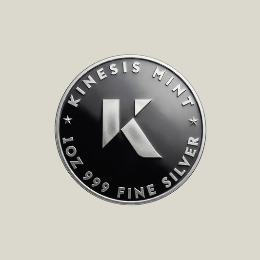 2026 1 oz Kinesis Silver Lion Round – .999 Fine Silver