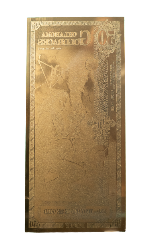 50 Oklahoma Goldback Alpha