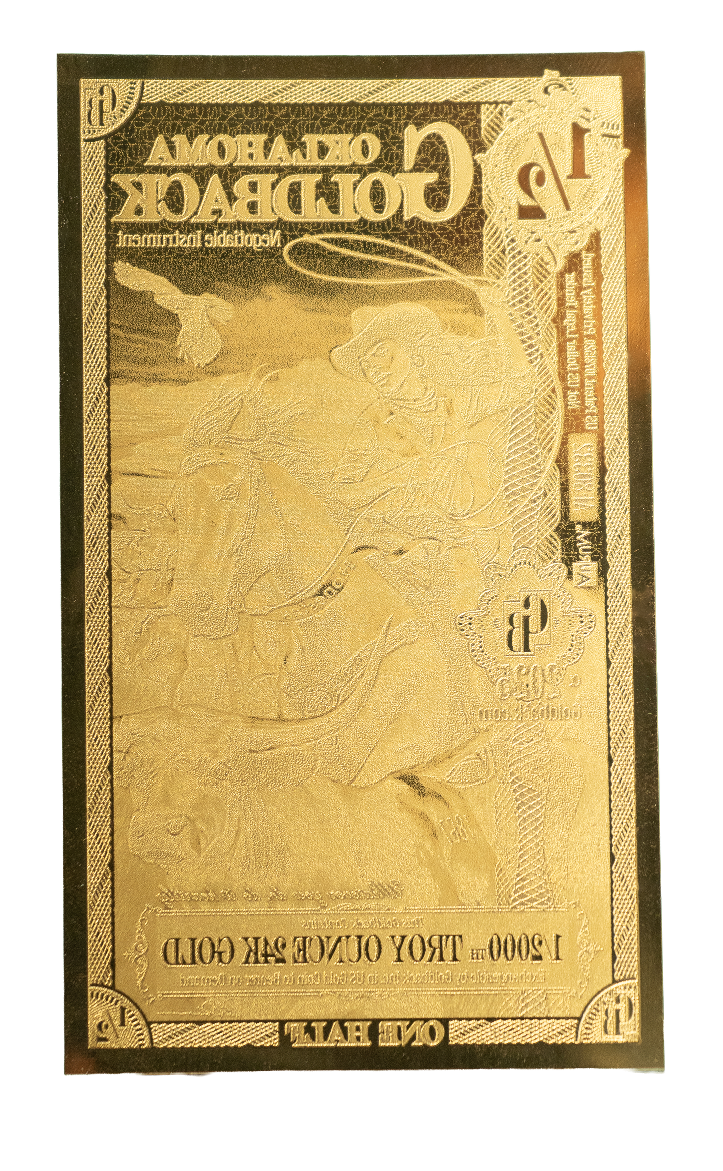 ½ Oklahoma Goldback