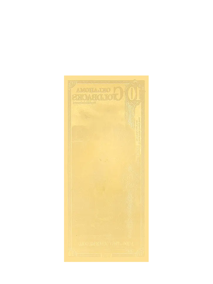 Oklahoma Alpha 10 Goldback MMR Goldback