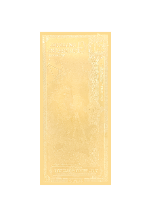 Oklahoma Alpha 50 Goldback