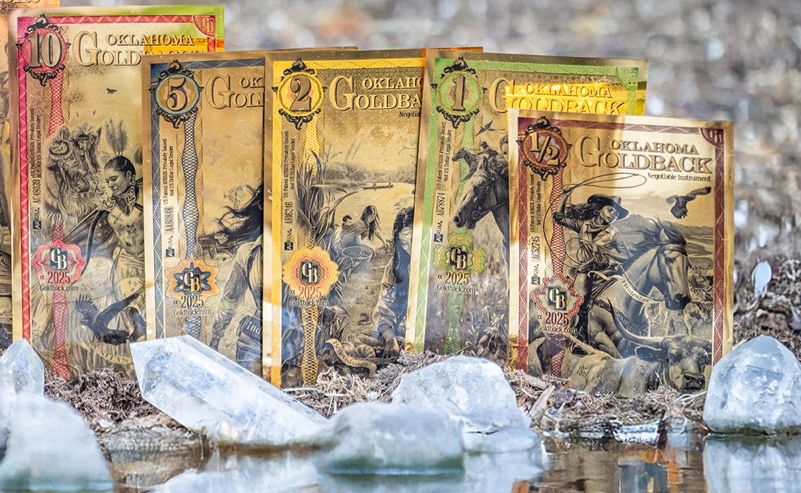 Oklahoma Alpha sample pack 1 ea. 1/2, 1, 2, and 5