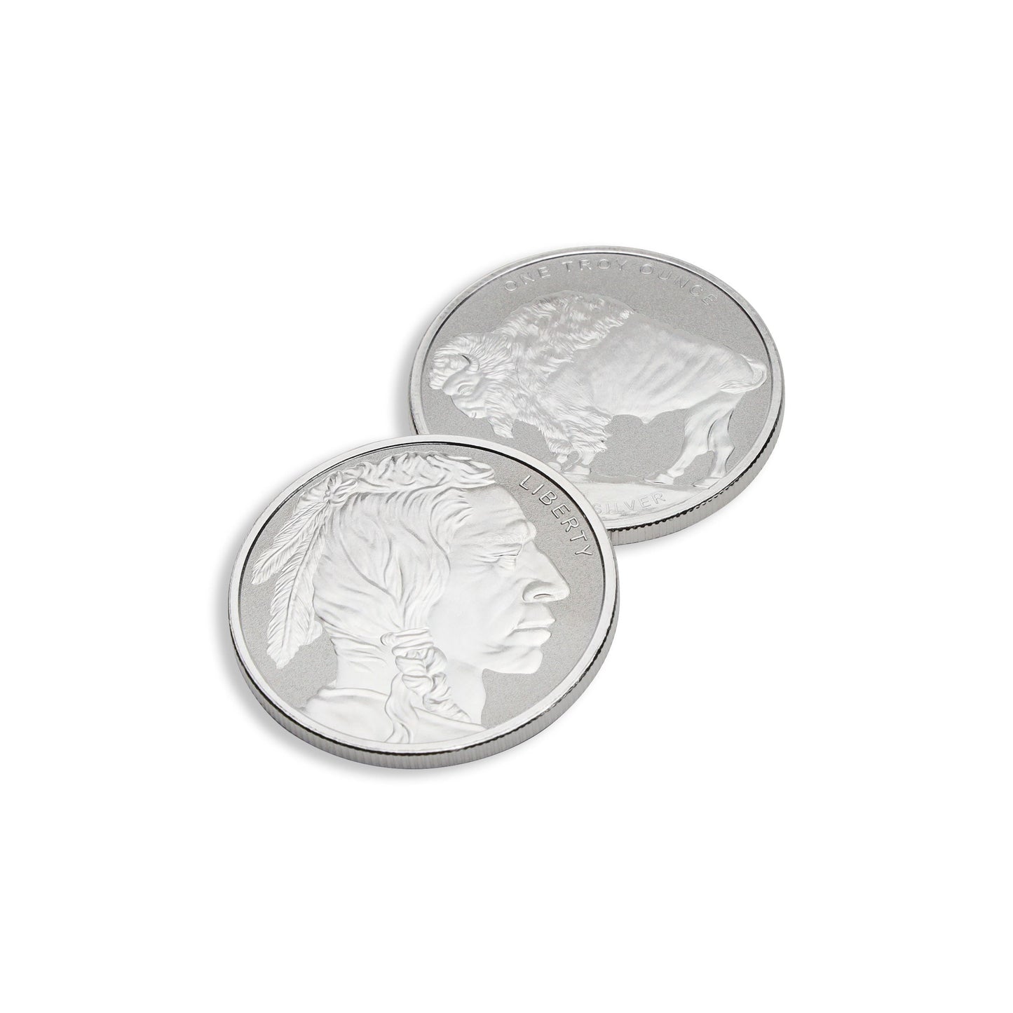 1 oz Silver Round - Buffalo Design .999 - Frontier Mint (New)