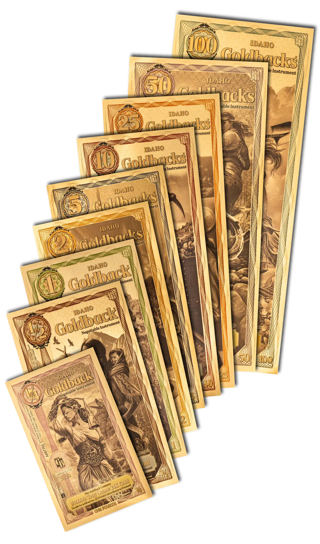Goldbacks explained – melt value, exchange value and collector value