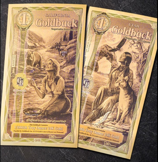 California Goldbacks Are Coming—and Utah Returns to Where It All Began