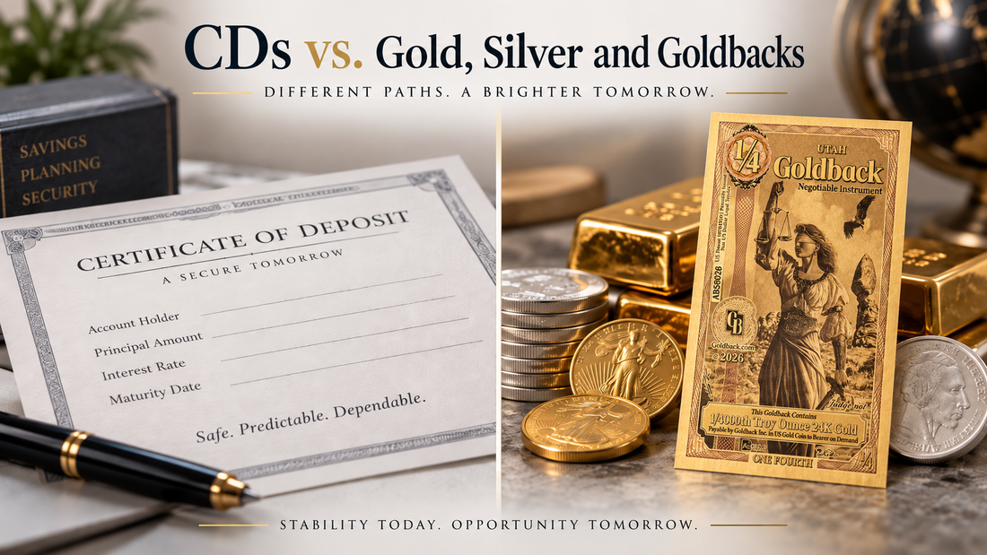 CDs vs. Precious Metals: A 20-Year Look at Long-Term Reserves for Churches, Lodges and Organizations