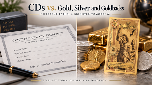CDs vs. Precious Metals: A 20-Year Look at Long-Term Reserves for Churches, Lodges and Organizations