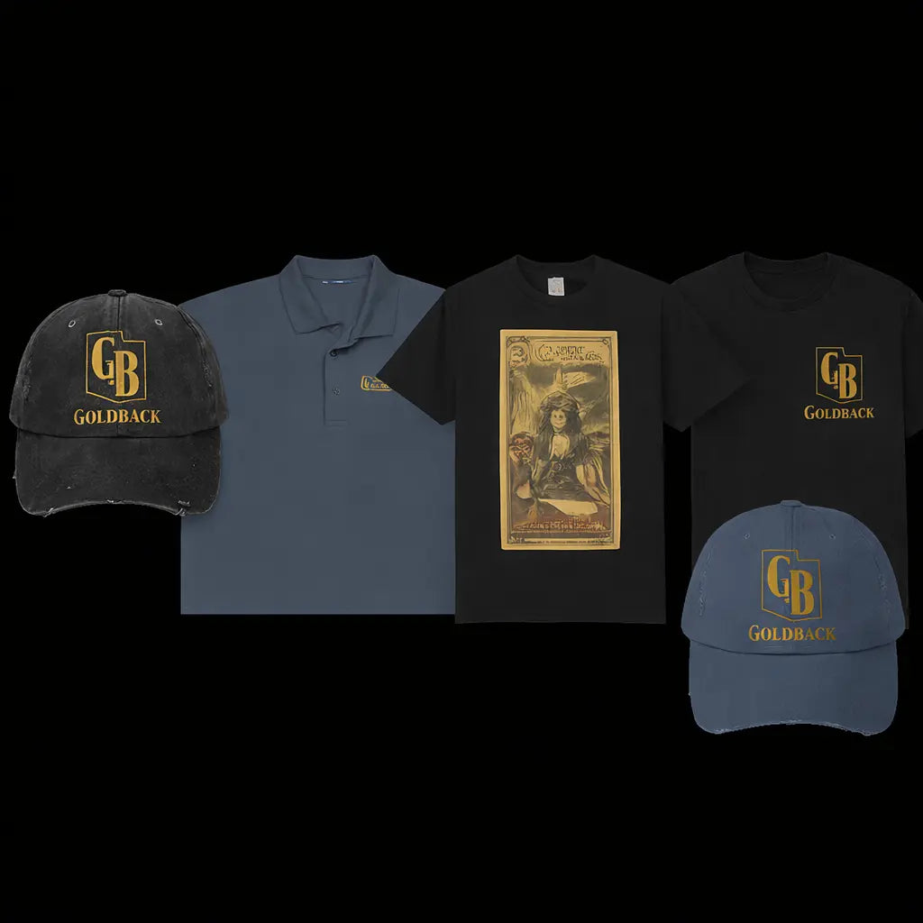 Goldback Apparel &amp; Merchandise | Hats &amp; Shirts | K2BX