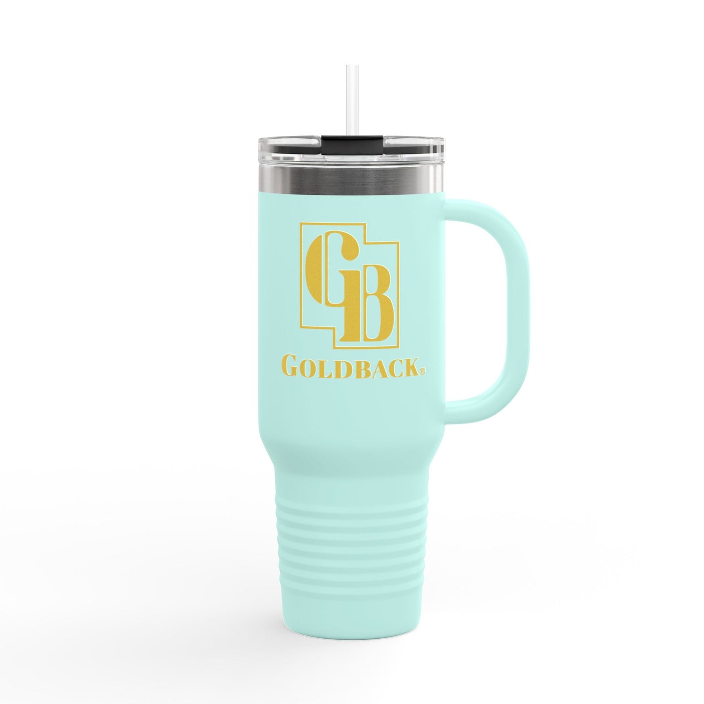 Insulated Travel Mug, 40oz for The Goldback enthusiast
