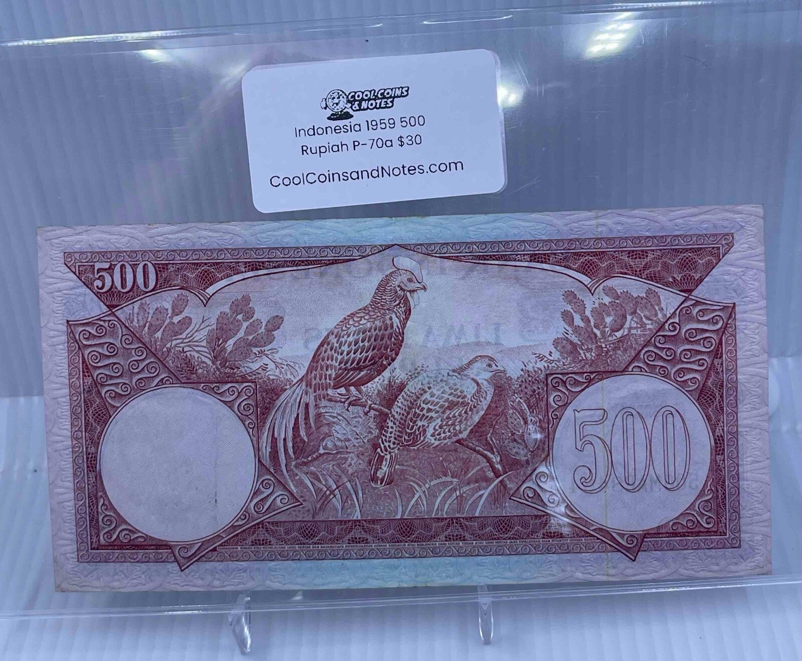 500 Banknote Currency Sleeves Rigid Large European Size Topload Holders Notes Cool Coins & Notes