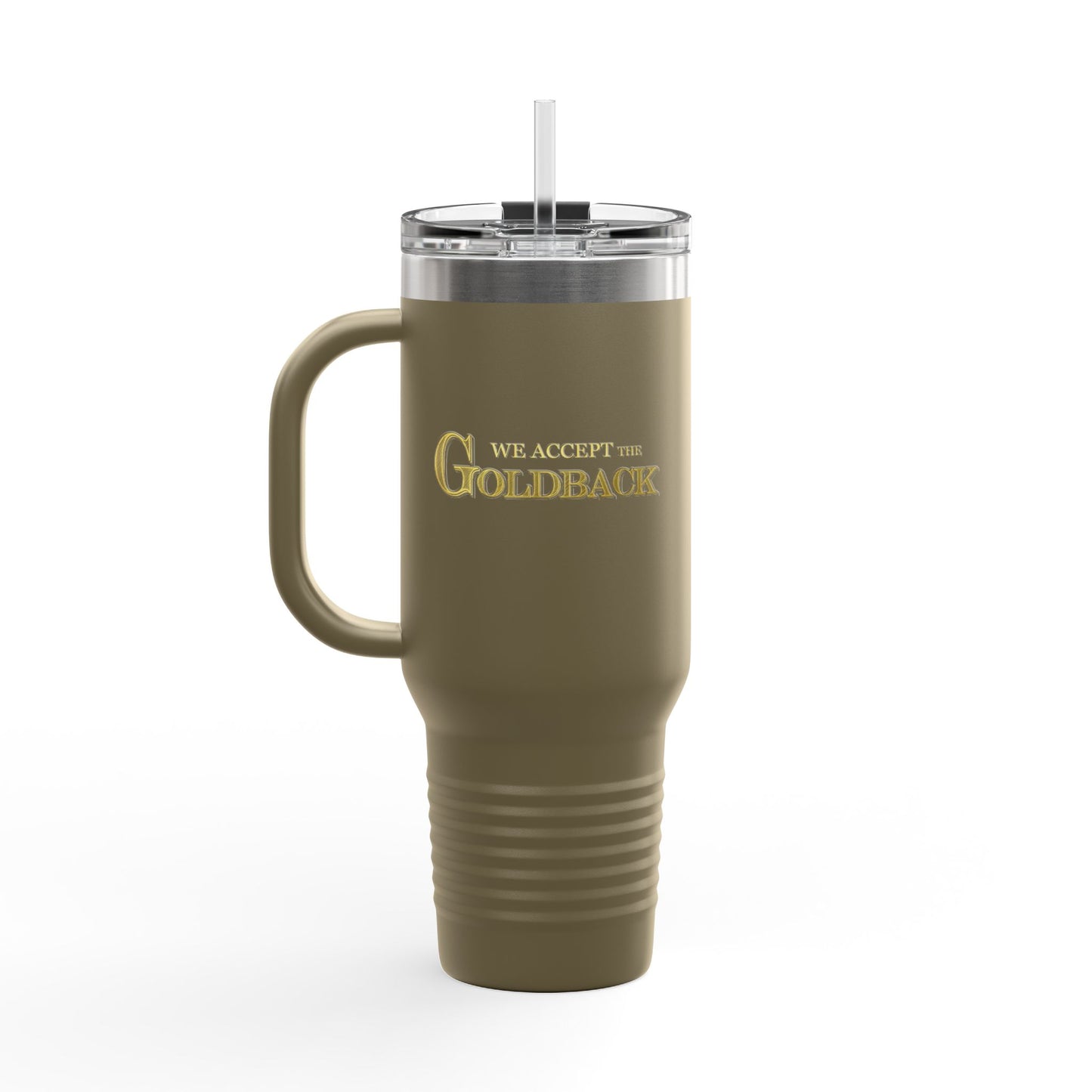 Insulated Travel Mug, 40oz for The Goldback User