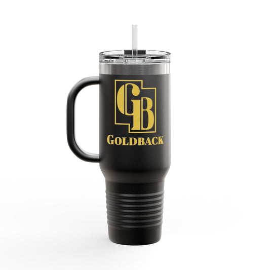 Insulated Travel Mug, 40oz for The Goldback enthusiast