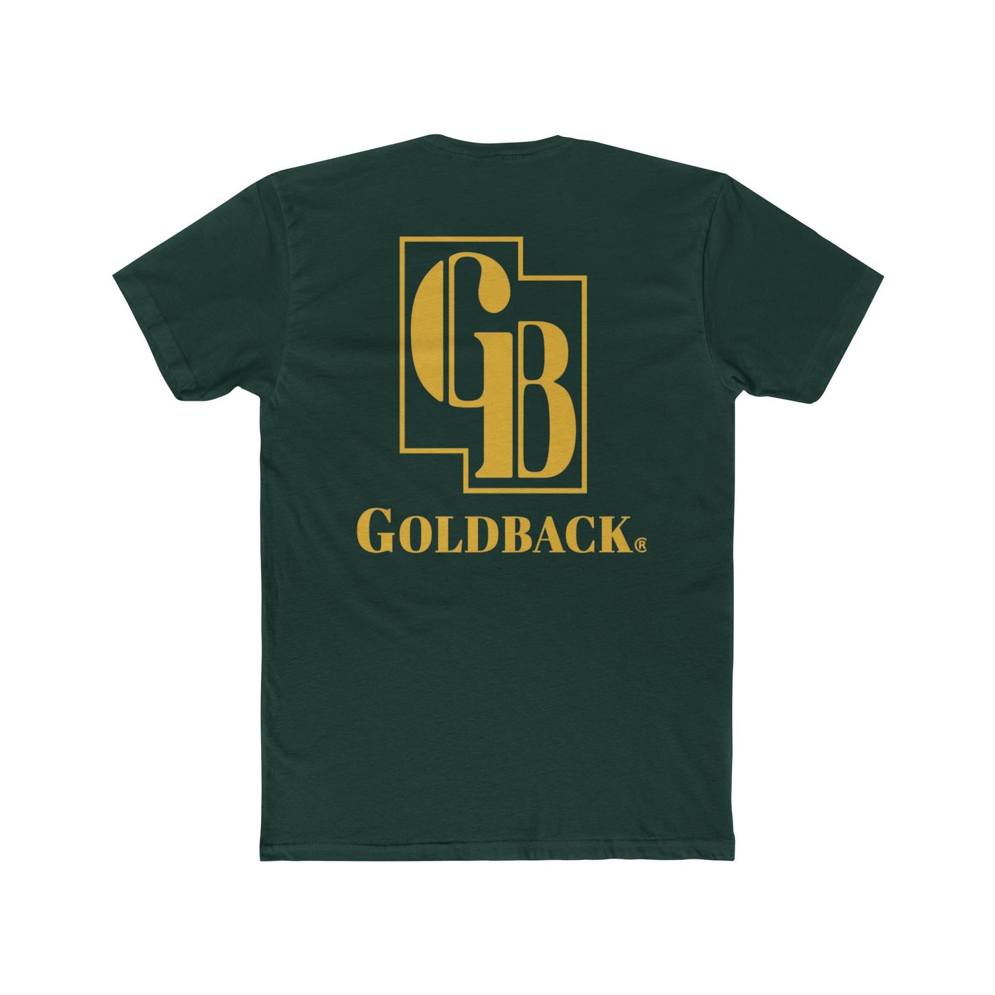 Goldback Stylish Unisex Cotton Crew Tee with Vintage Design, Casual Wear, Graphic Tee, Gift for Him/Her, Everyday Comfort, Heritage Style