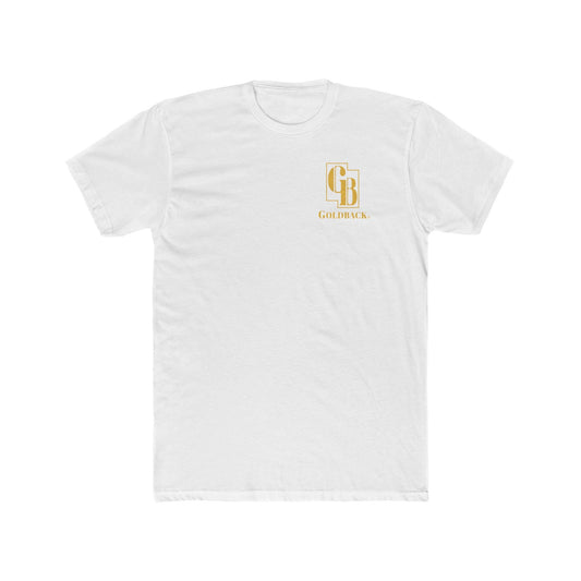 Goldback Stylish Unisex Cotton Crew Tee with Vintage Design, Casual Wear, Graphic Tee, Gift for Him/Her, Everyday Comfort, Heritage Style Printify