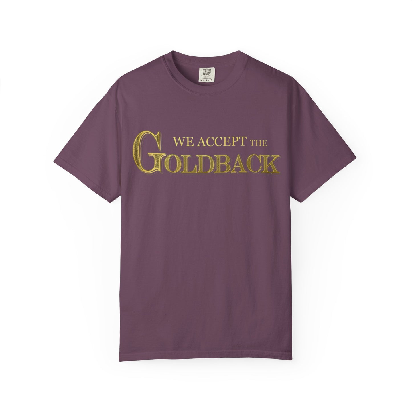 Copy Vintage Unisex T-shirt with Design for Goldback Fans OK 100