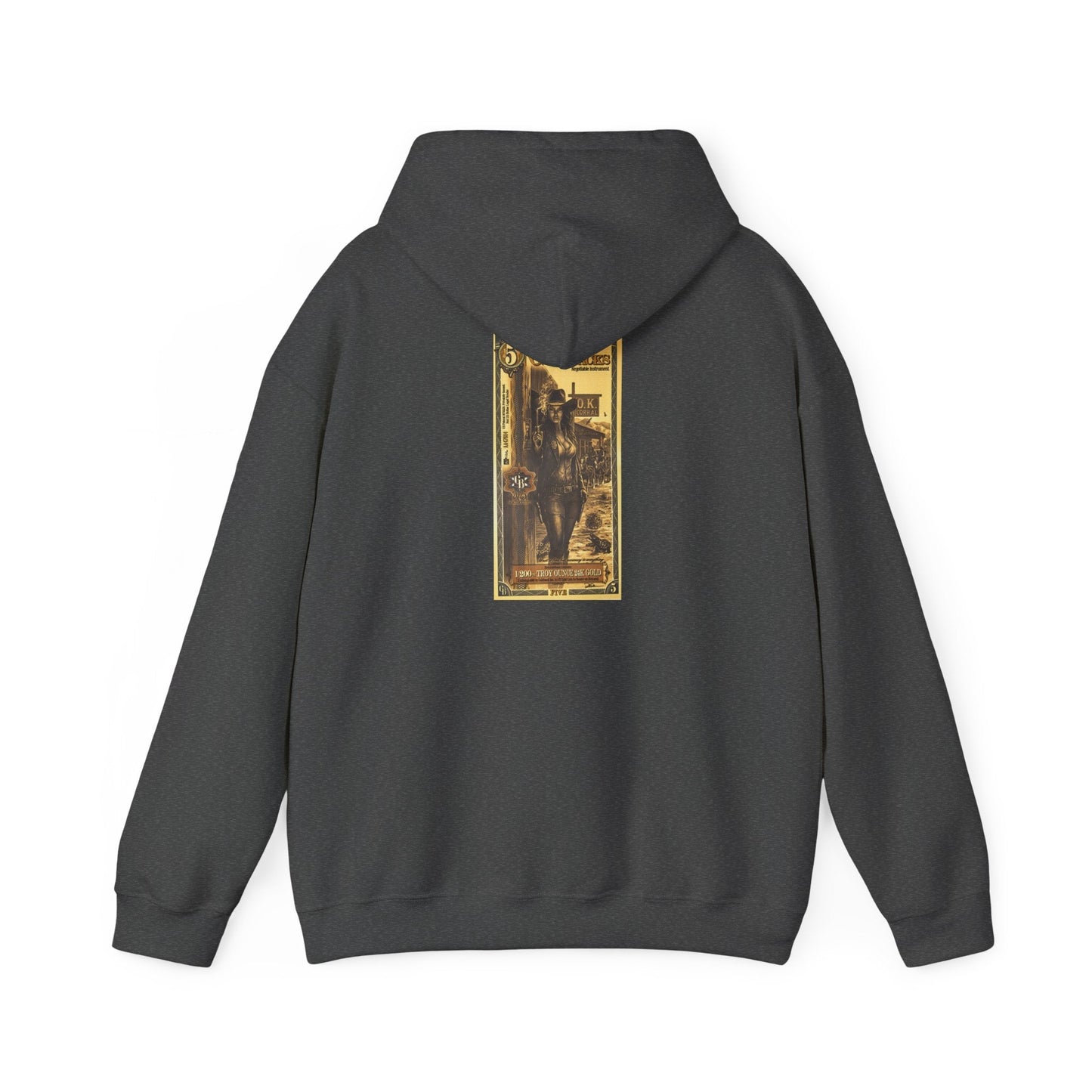 Vintage Sepia Photo Hoodie - Retro Street Scene Graphic Hooded Sweatshirt Printify
