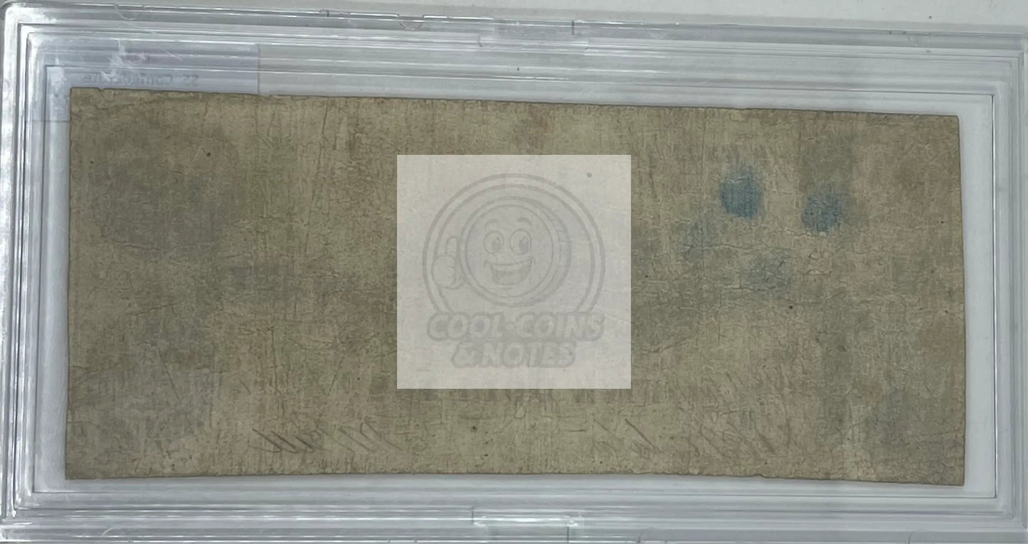 1861 5 Dollars Confederate CSA Type 36/12A CR#272, Used Banknote