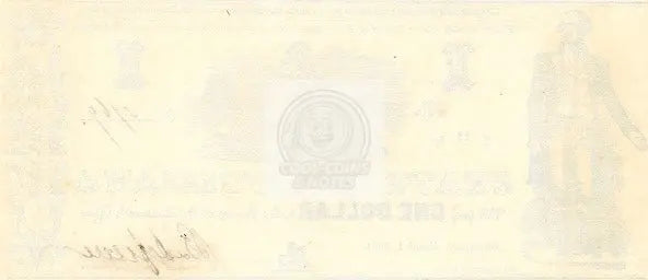 1864- “Washington” $1 State of Louisiana Shreveport Cr. # 16