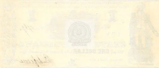 1864- “Washington” $1 State of Louisiana Shreveport Cr. # 16