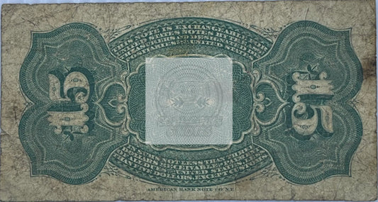 1869 15 cent US Fractional 4th Issue Fr# 1267 Banknote