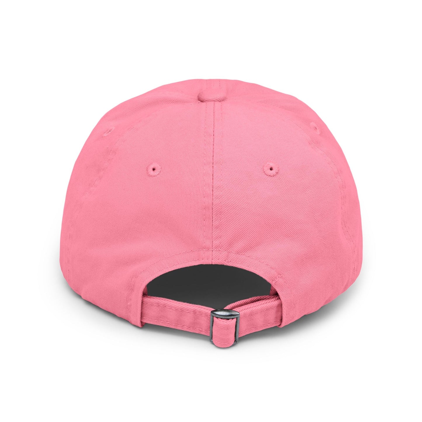 Unisex Distressed Cap with Bold Goldback Logo Graphic, Casual Hat for Everyday Wear, Gift for Sports Lovers, Trendy Accessories for Relaxed Vibes Printify