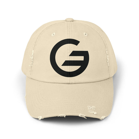 Copy of Unisex Distressed Cap with Bold Graphic, Casual Hat for Everyday Wear, Gift for Sports Lovers, Trendy Accessories for Relaxed Vibes