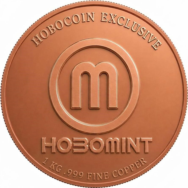 Great Pyramid of Giza HR 1 Kilo Copper Medal