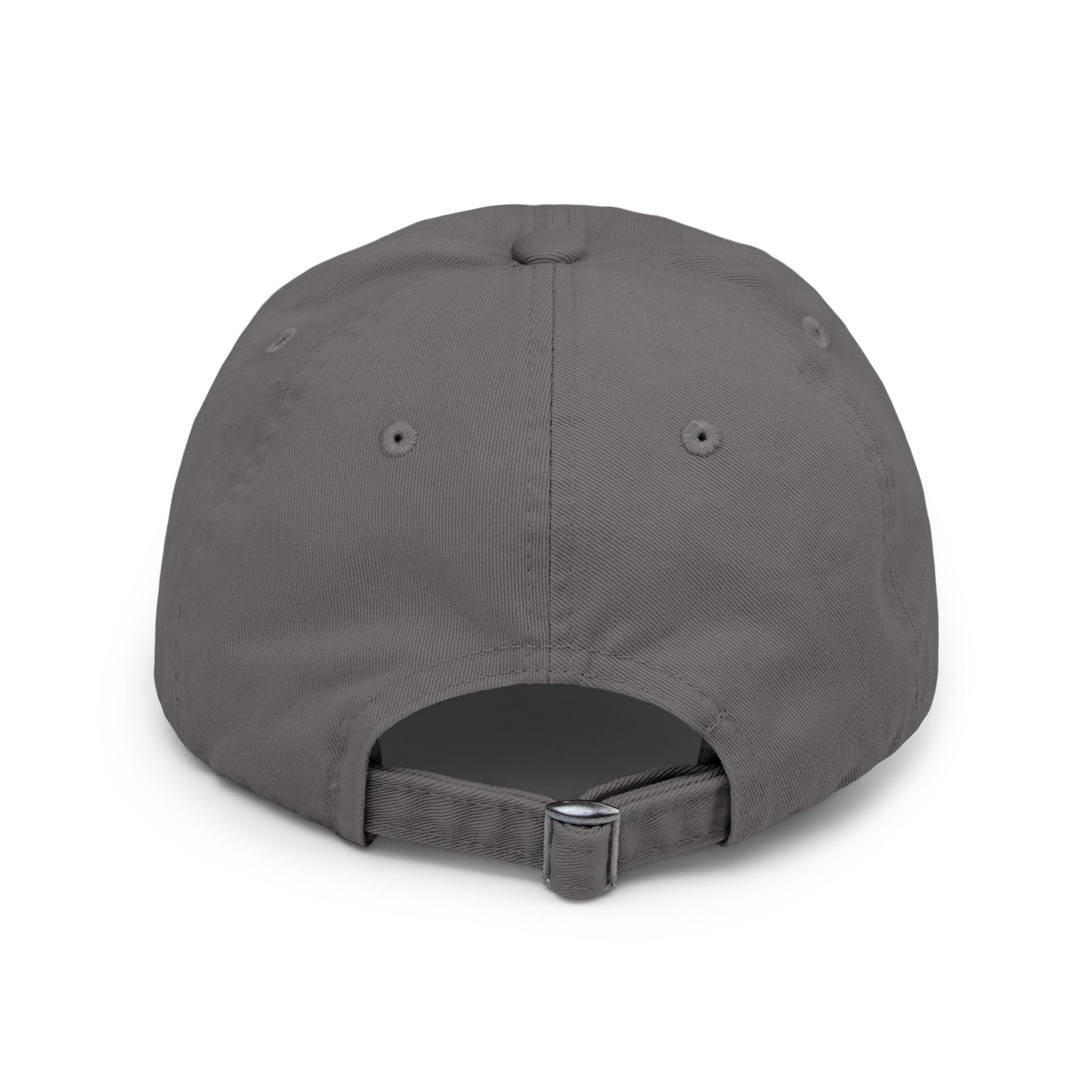 Unisex Distressed Cap with Bold Goldback Logo Graphic, Casual Hat for Everyday Wear, Gift for Sports Lovers, Trendy Accessories for Relaxed Vibes Printify