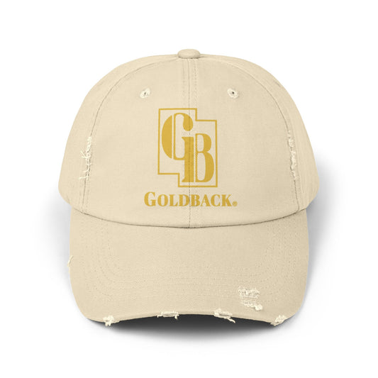 Unisex Distressed Cap with Bold Graphic, Casual Hat for Everyday Wear, Gift for Sports Lovers, Trendy Accessories for Relaxed Vibes Printify