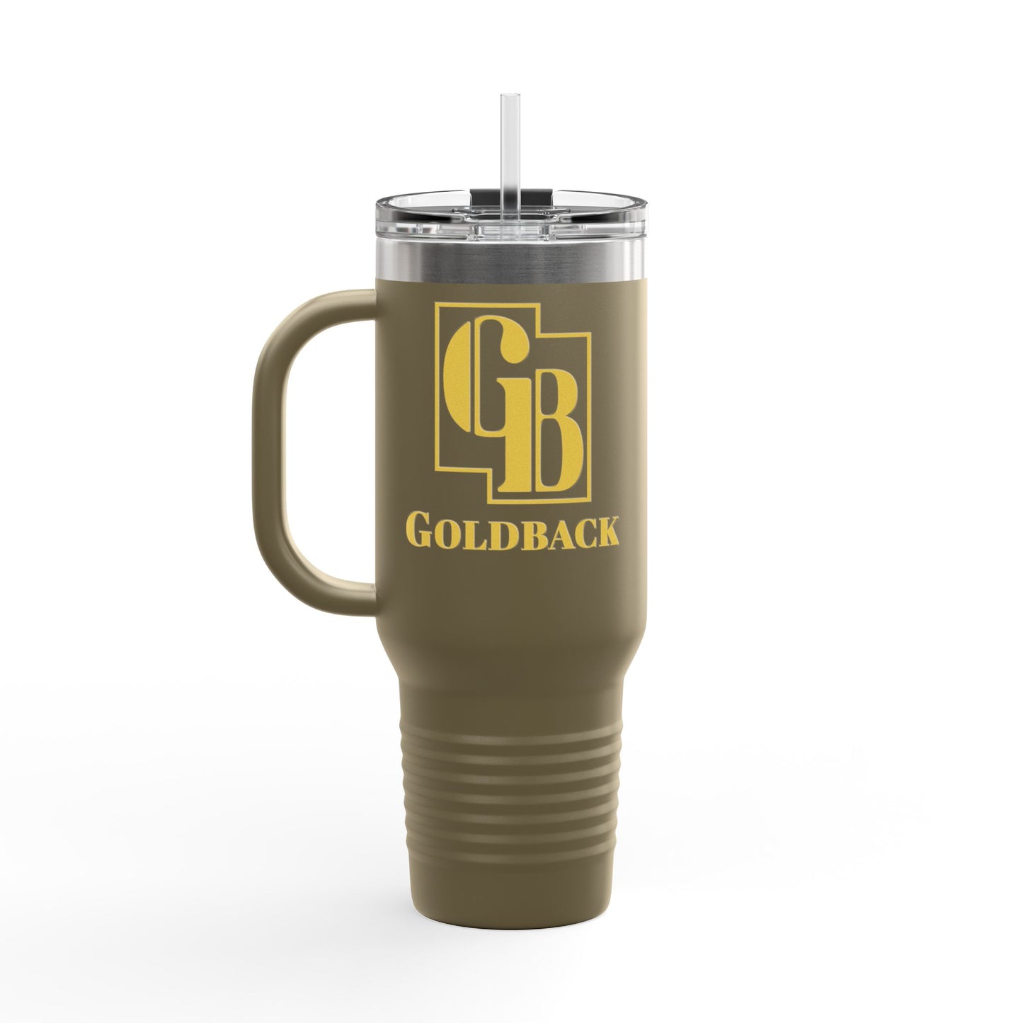 Insulated Travel Mug, 40oz for The Goldback enthusiast