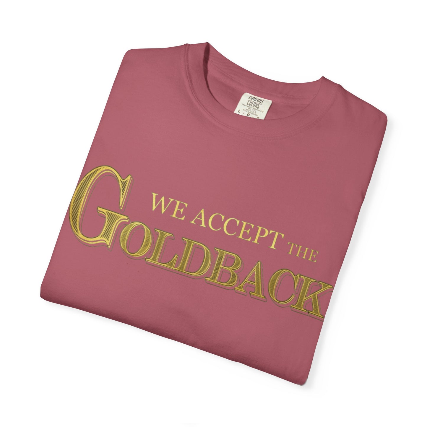 Copy Vintage Unisex T-shirt with Design for Goldback Fans OK 100