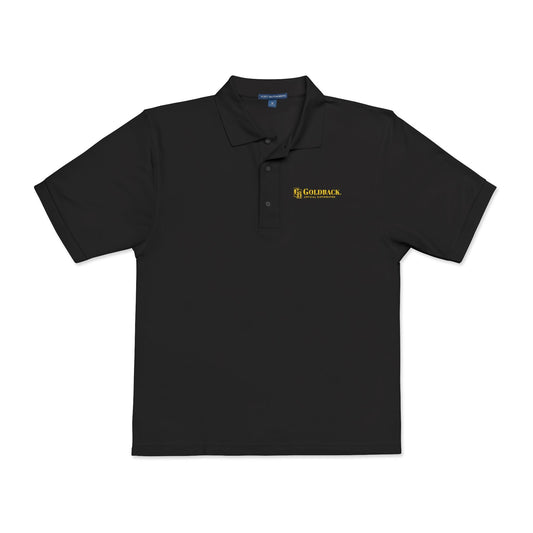 Authorized Goldback Distributor embroidered polo shirt Printify