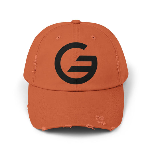 Copy of Unisex Distressed Cap with Bold Graphic, Casual Hat for Everyday Wear, Gift for Sports Lovers, Trendy Accessories for Relaxed Vibes Printify