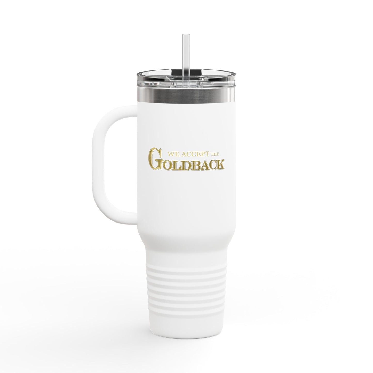 Insulated Travel Mug, 40oz for The Goldback User