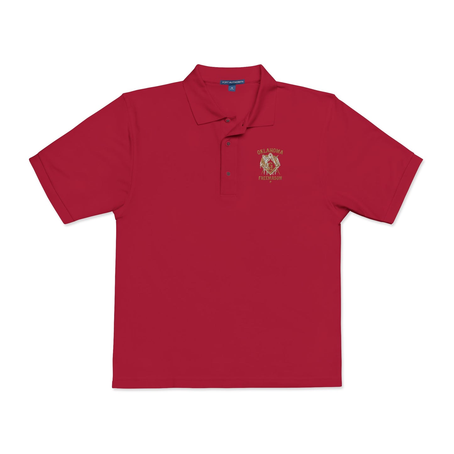 Oklahoma Mason Embroidered Polo Shirt