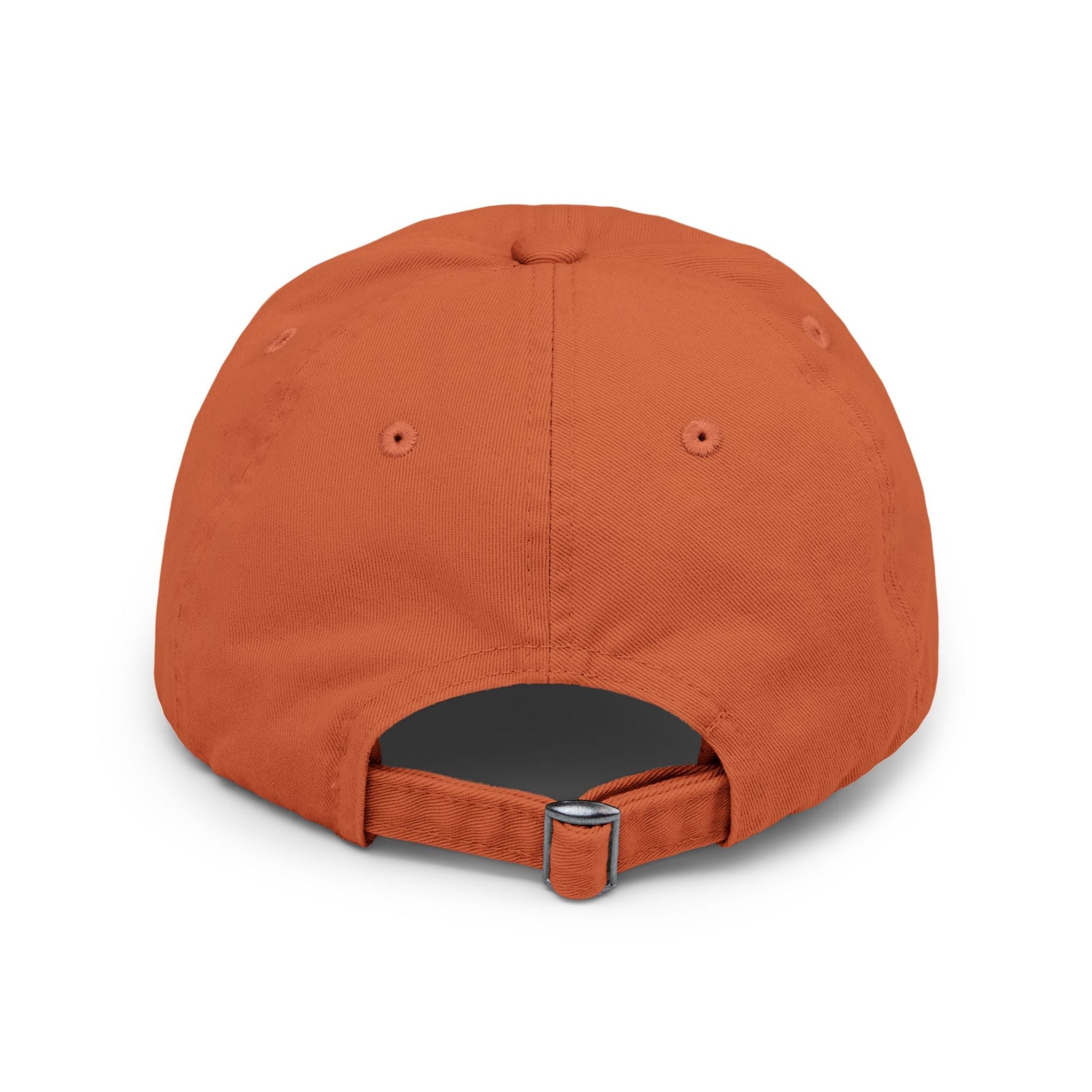 Unisex Distressed Cap with Bold Goldback Logo Graphic, Casual Hat for Everyday Wear, Gift for Sports Lovers, Trendy Accessories for Relaxed Vibes Printify