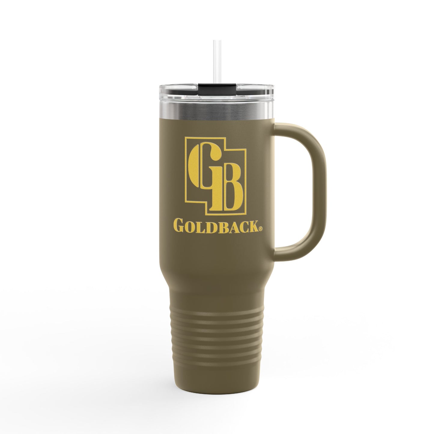 Insulated Travel Mug, 40oz for The Goldback enthusiast