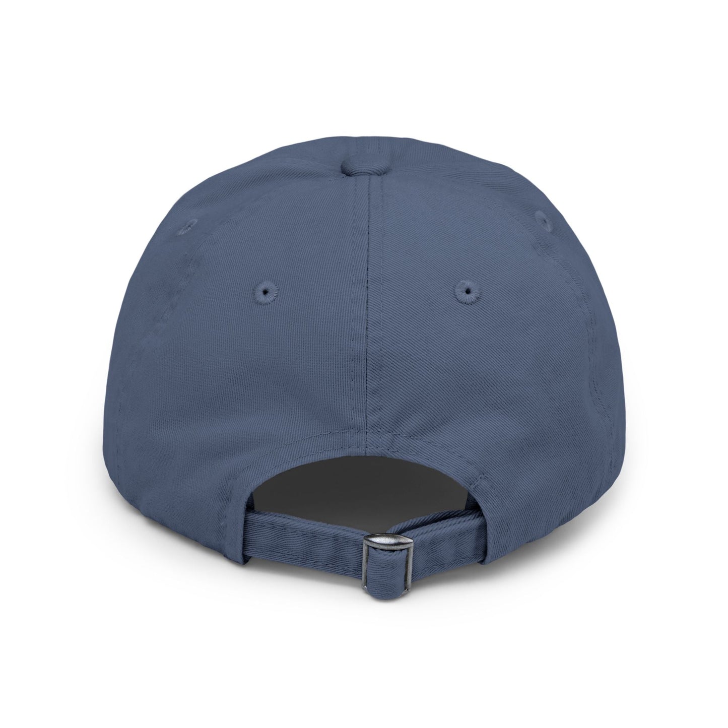 Unisex Distressed Cap with Bold Goldback Logo Graphic, Casual Hat for Everyday Wear, Gift for Sports Lovers, Trendy Accessories for Relaxed Vibes Printify