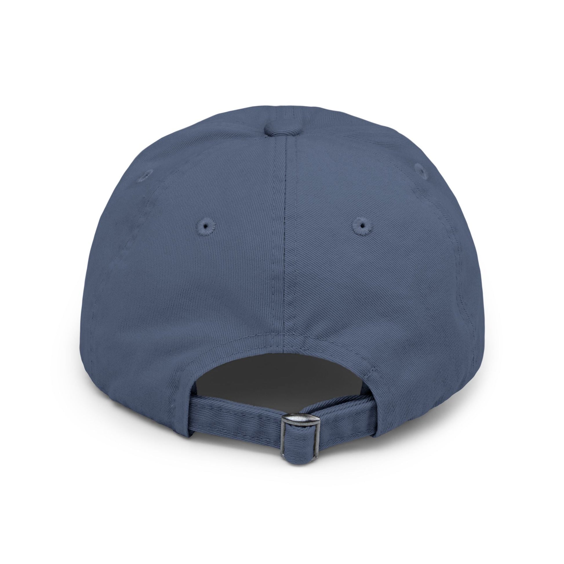 Unisex Distressed Cap with Bold Goldback Logo Graphic, Casual Hat for Everyday Wear, Gift for Sports Lovers, Trendy Accessories for Relaxed Vibes Printify