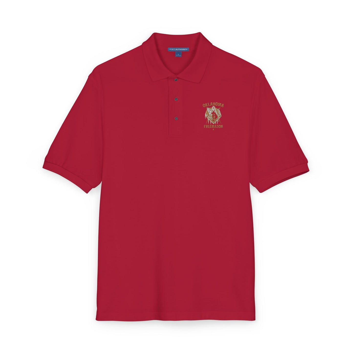 Oklahoma Mason Embroidered Polo Shirt