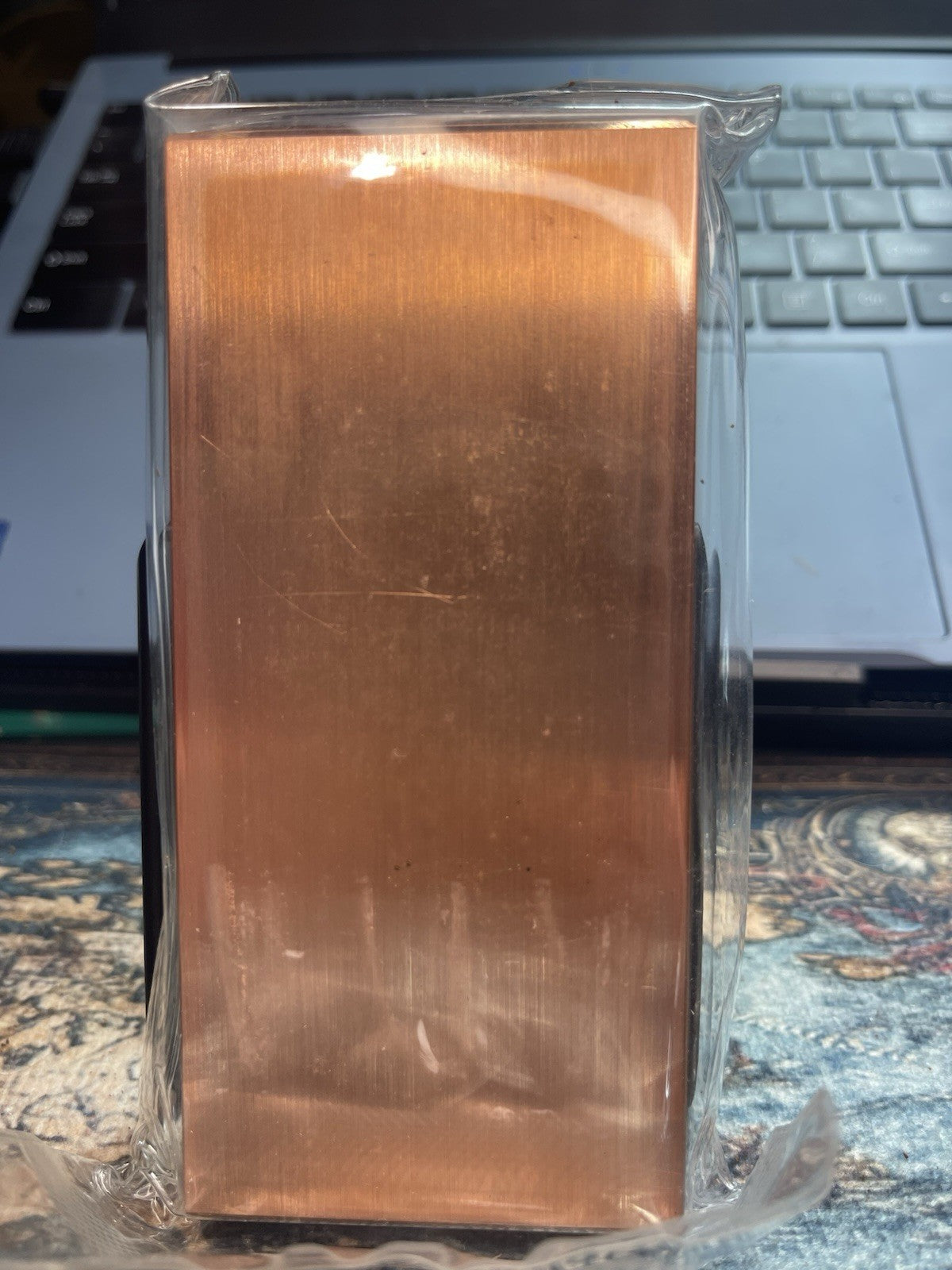 Mint of MK American Metal Stackers 1 Kilo .999 Fine Copper Bar with COA