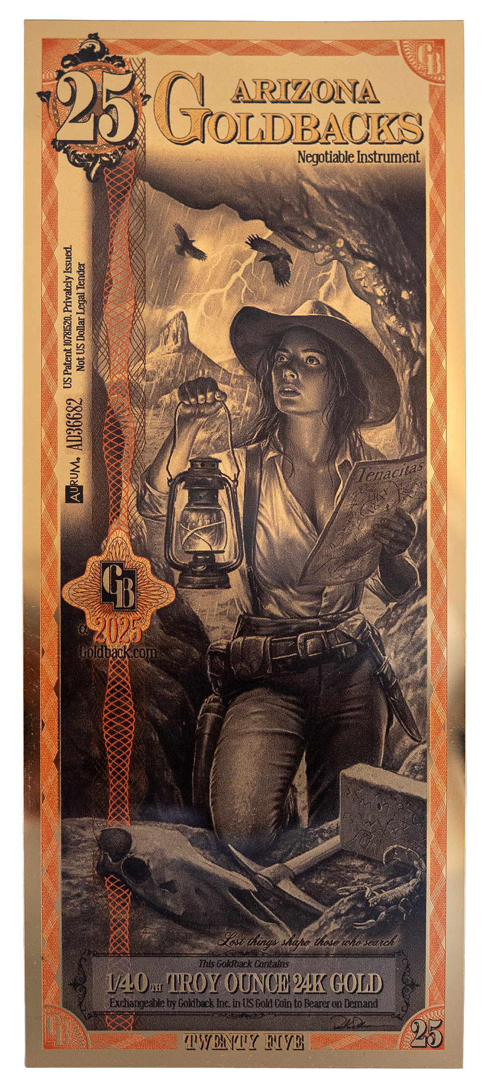 25 Arizona Goldback Alpha