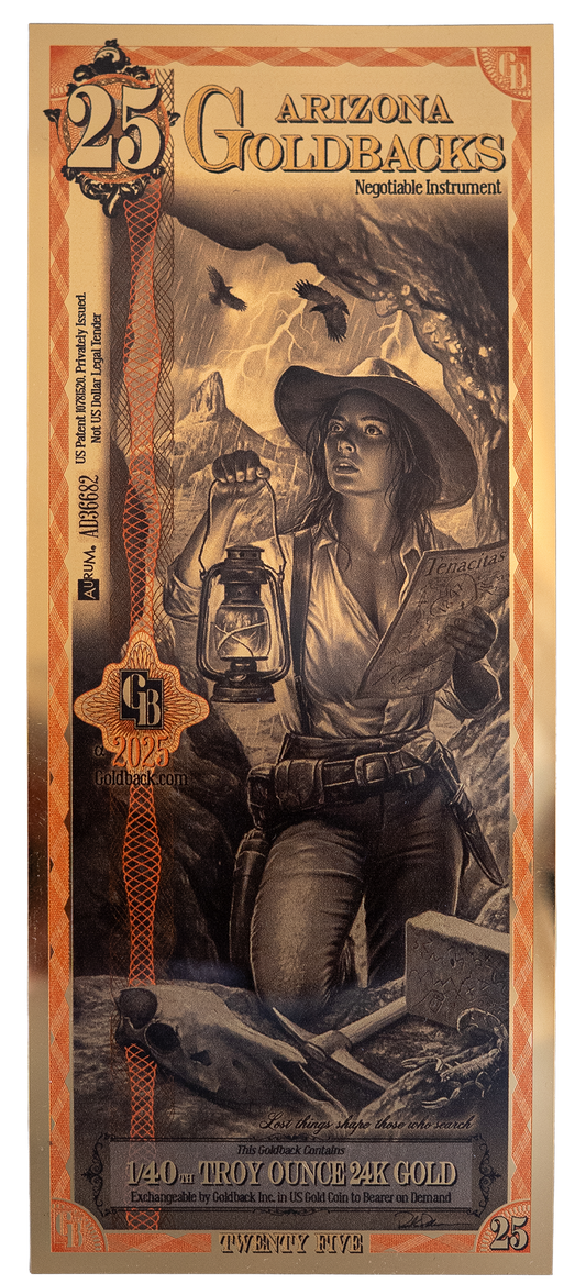 25 Arizona Goldback Alpha