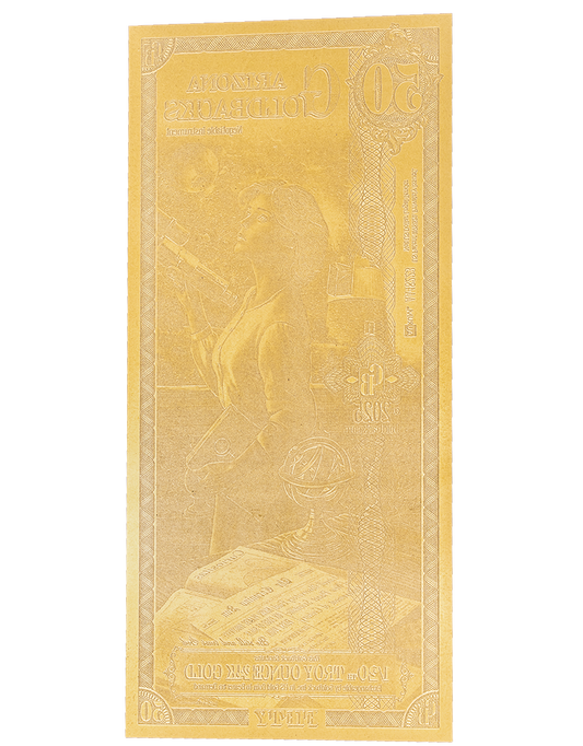 50 Arizona Goldback Alpha