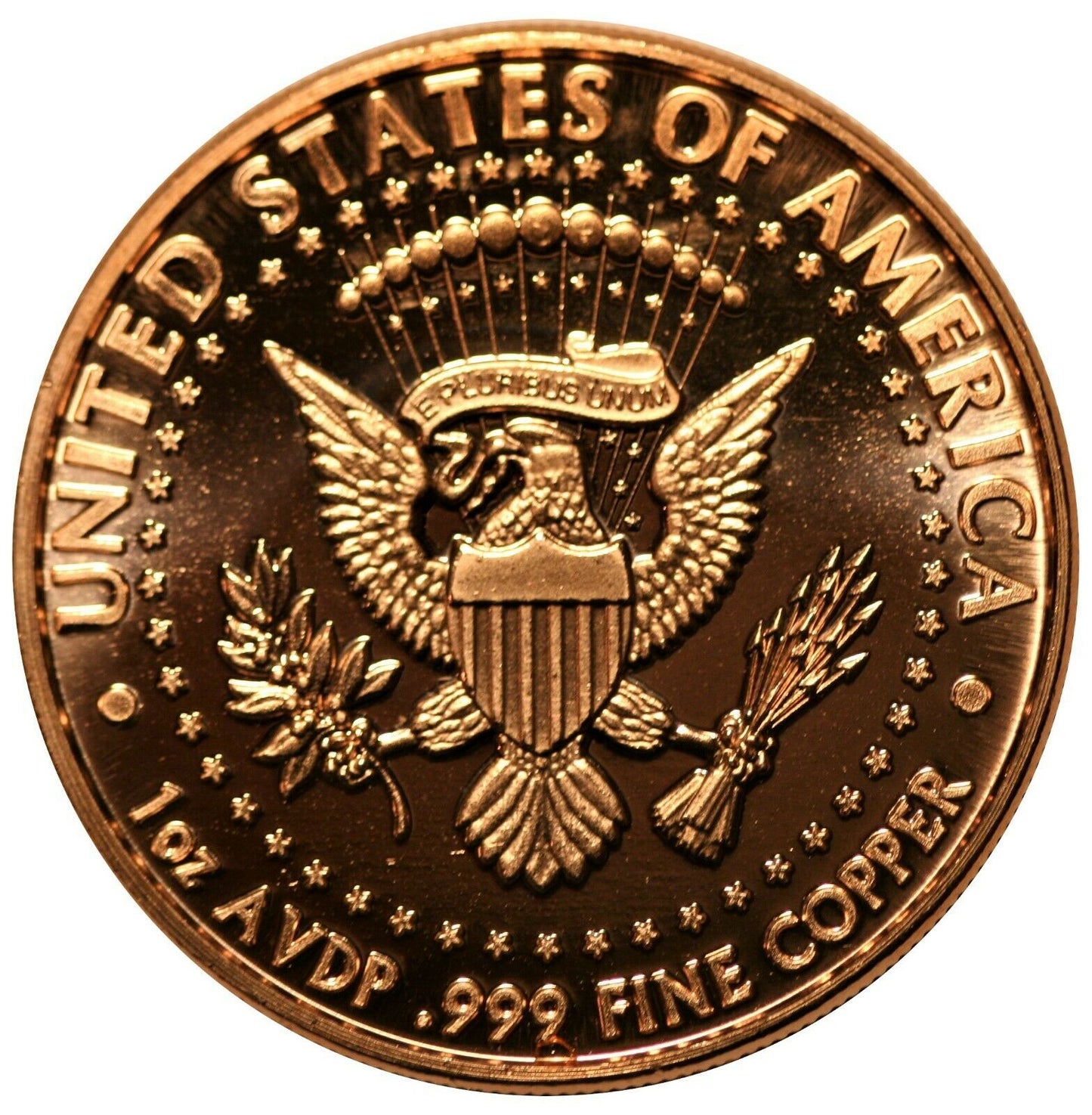 1 oz Copper Round - Trump With Maga Hat