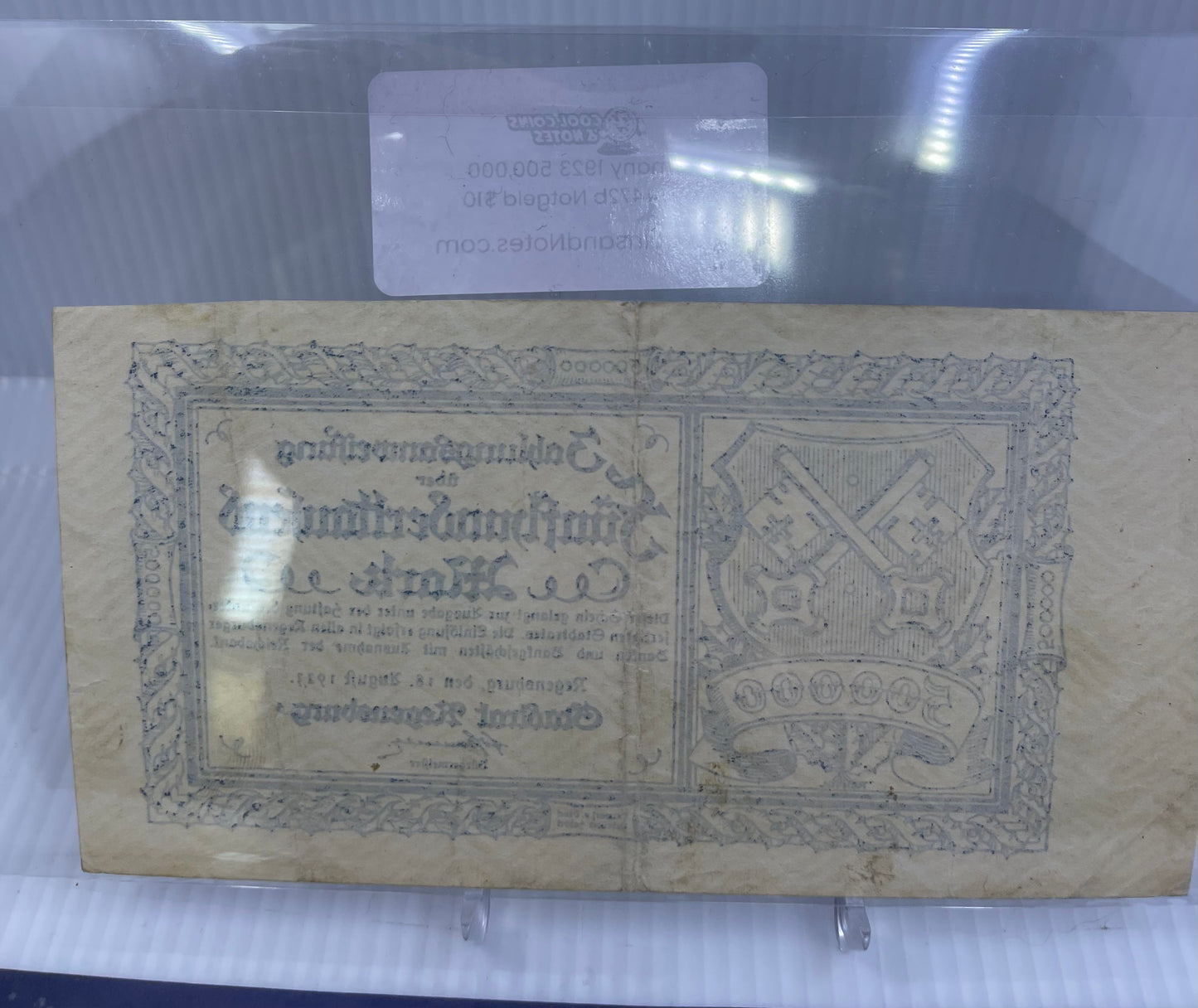 Banknote Currency Seal Sleeves Large European Size Currency Topload Holders Notes Cool Coins & Notes Cool Coins & Notes